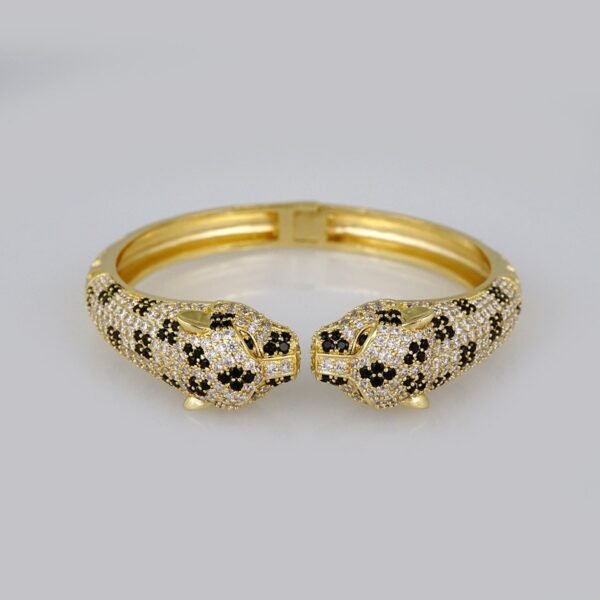 Bangles Woman/ Pulsos Dama/ Zircon Stone/ 14K Real Color// P218