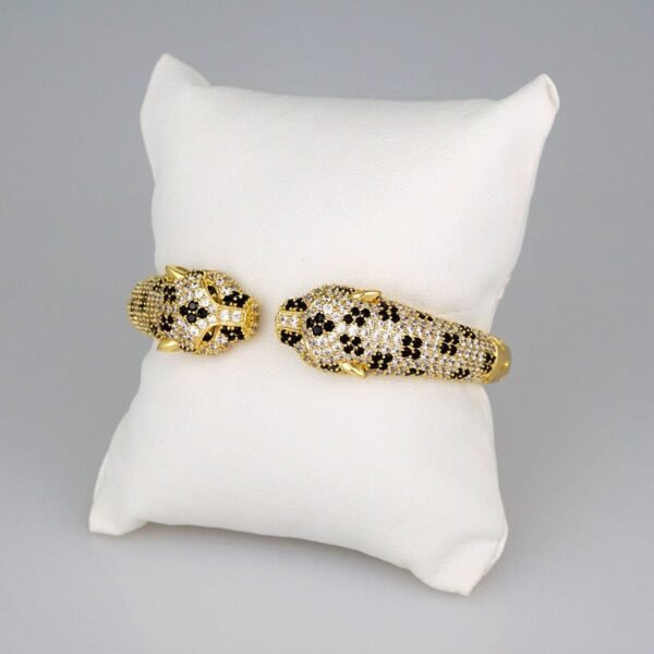 Bangles Woman/ Pulsos Dama/ Zircon Stone/ 14K Real Color// P218 - Image 2