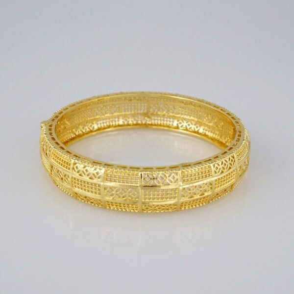 Bangles Women/ Pulsos Dama/  Plain/  14K Real Color// P228