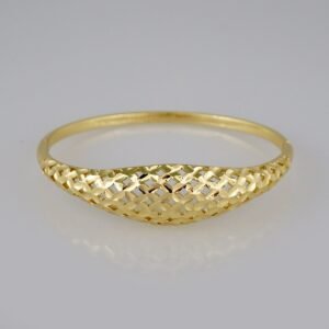 Bangles Women/ Pulsos Dama/  Plain/  14K Real Color// P229