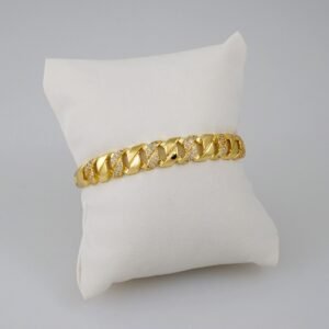 Bangles Women/ Pulsos Dama/ Zircon Stone/ 14K Real Color// P263