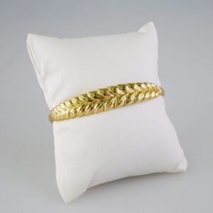 Women Bangles/ Pulsos Dama/  Plain/  14K Real Color//P308