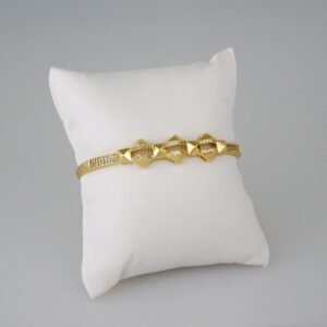 Women Bangles/ Pulsos Dama/  Zircon Stone/  14K Real Color// P320