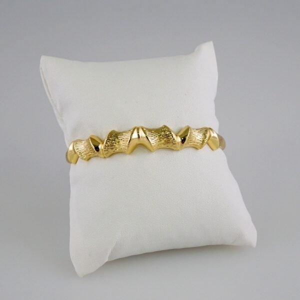 Women Bangles/ Pulsos Dama/  Plain/  14K Real Color// P330