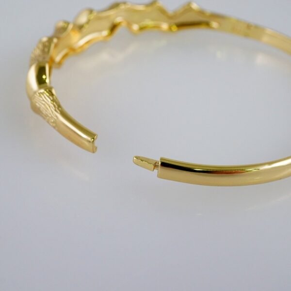 Women Bangles/ Pulsos Dama/  Plain/  14K Real Color// P330 - Image 3
