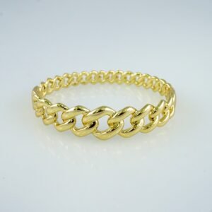 Women Bangles/ Pulsos Dama/ Plain/ 14K Real Color// P339