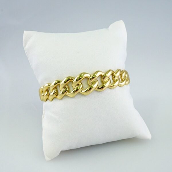 Women Bangles/ Pulsos Dama/ Plain/ 14K Real Color// P339 - Image 2