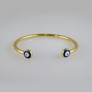 Women Bangles/ Pulsos Dama/ Plain/ 14K Real Color// P341