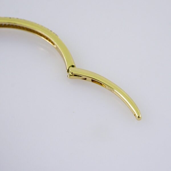 Women Bangles/ Pulsos Dama/ Zircon Stone/ 14K Real Color// P344 - Image 3