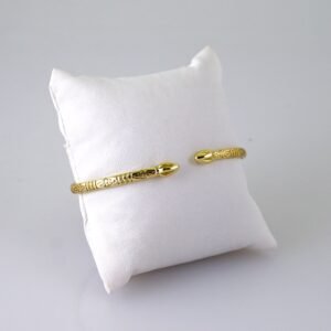 Bangles/ Pulsos/ Plain/ 14K Real Color// P351