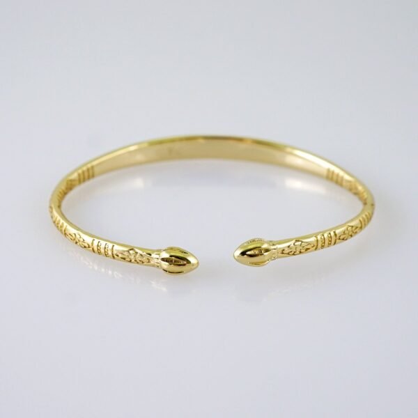 Bangles/ Pulsos/ Plain/ 14K Real Color// P351 - Image 2