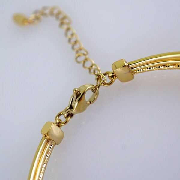 Women Bangles/ Pulsos Dama/ Plain/ 14K Real Color// P352 - Image 3