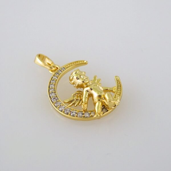 Pendants /Colgantes/ 14K Real Color/ Zircon Stone// PEN0073
