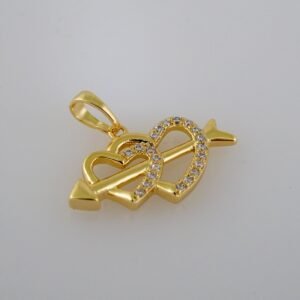 Pendants / Colgantes/  Zircon Stone/  14K Real Color// PEN110