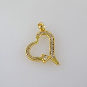Pendants / Colgantes/  Zircon Stone/  14K Real Color// PEN118