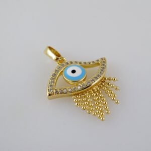 Pendants / Colgantes/  Zircon Stone/  14K Real Color// PEN132