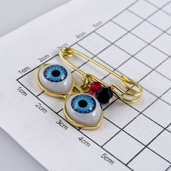 Brooches/ Prendedor/14K Real Color/  Good Luck// PEN144 - Image 3