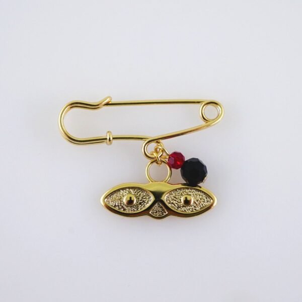 Brooches/ Prendedor/  14K Real Color/  Good Luck// PEN145