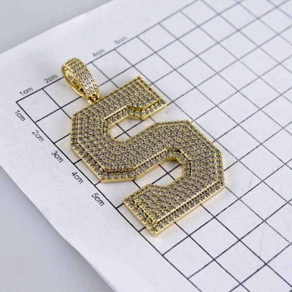 Pendants/Colgantes/  14K Real Color/  Zircon Stone// PEN158 - Image 2