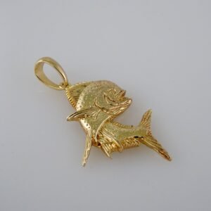 Pendants/Colgantes/Plain/925 Silver Whit Gold Plated/14K Real Color// PEN925P05