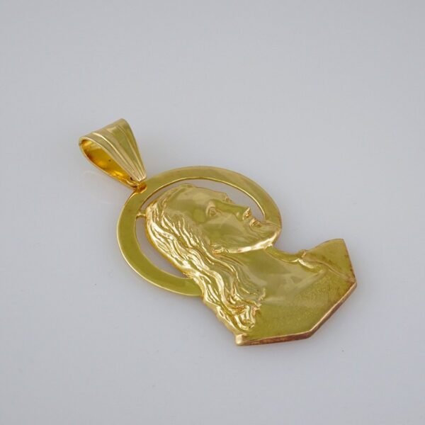 Pendants/Colgantes/Plain/  925 Silver Whit Gold Plated/  14K Real Color// PEN925P08
