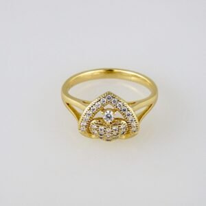 Woman Ring/ Anillos Damas/   14K Real Color/  Zircon Stone// R064