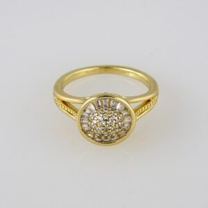 R065 Ring - Anillos - 14K Real Color - Zircon Stone