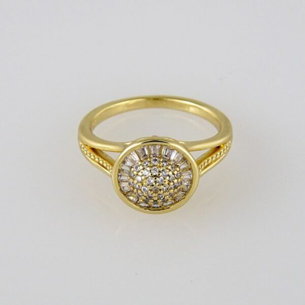 R065 Ring - Anillos - 14K Real Color - Zircon Stone
