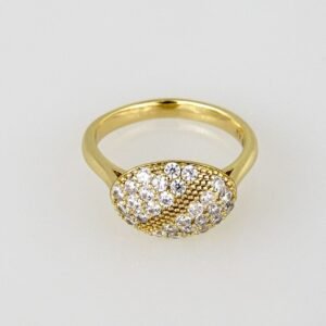 Woman Ring/ Anillos Damas/   14K Real Color/  Zircon Stone// R067