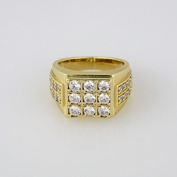 Men Ring/ Anillos Caballeros/ 14K Real Color/ Plain// R079
