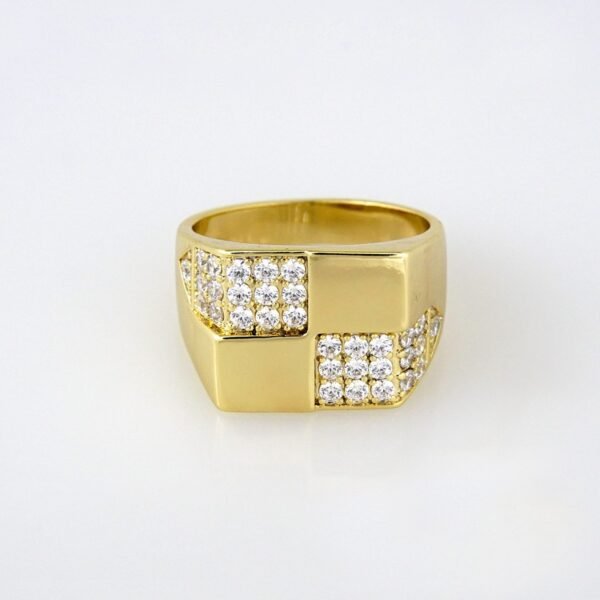 Men Ring/ Anillos Caballeros/ 14K Real Color/ Plain// R080