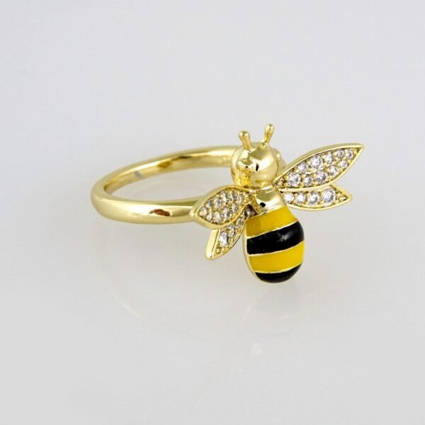 R088 Ring - Anillos - 14K Real Color - Zircon Stone - Image 2