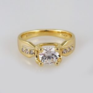 R138 Ring - Anillos - 14K Real Color - Zircon Stone