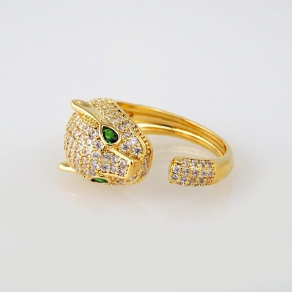 R148 Ring - Anillos - 14K Real Color - Zircon Stone - Ajustable