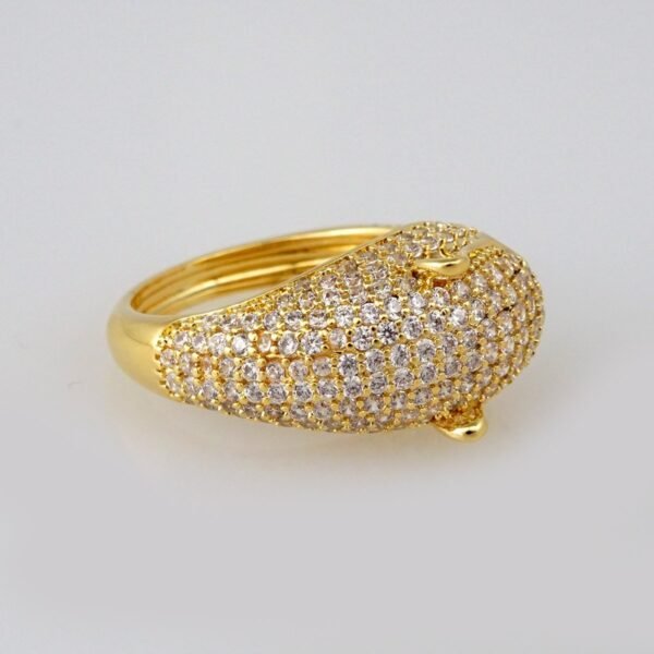 R148 Ring - Anillos - 14K Real Color - Zircon Stone - Ajustable - Image 2