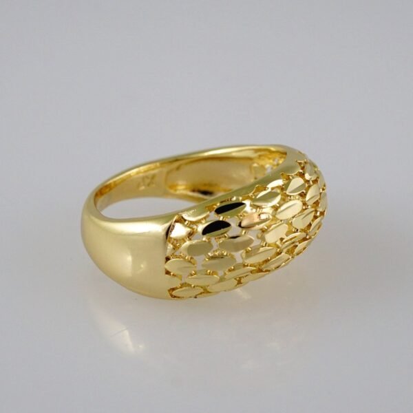 Women Ring/ Anillos Damas/  14K Real Color/ Zircon Stone// R227 - Image 2