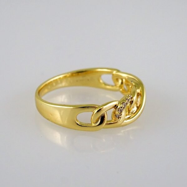 Women Ring/ Anillos Damas/  14K Real Color/ Zircon Stone// R274 - Image 2