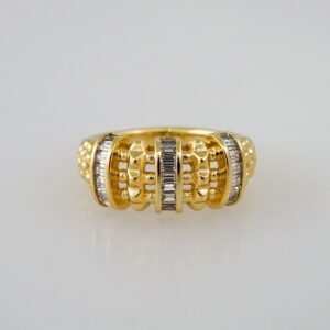 Women Ring/ Anillos Damas/  14K Real Color/ Zircon Stone// R399