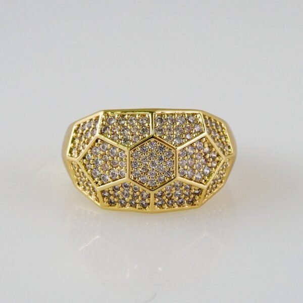 Women Ring/ Anillos Damas/  14K Real Color/  Zircon Stone// R408