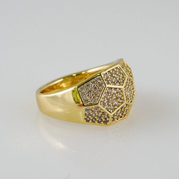 Women Ring/ Anillos Damas/  14K Real Color/  Zircon Stone// R408 - Image 2