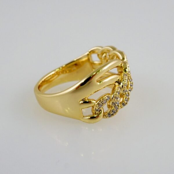 Women Ring/ Anillos Damas/  14K Real Color/ Zircon Stone// R437 - Image 2