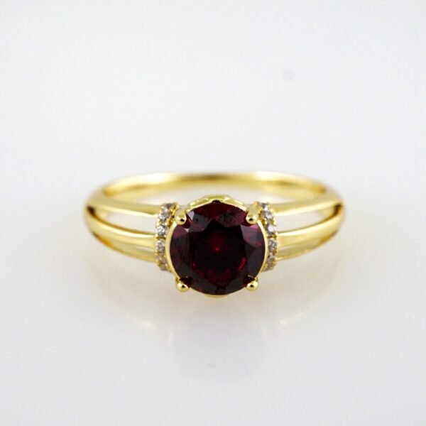 Women Ring/ Anillos Damas/  14K Real Color/  Zircon Stone// R457