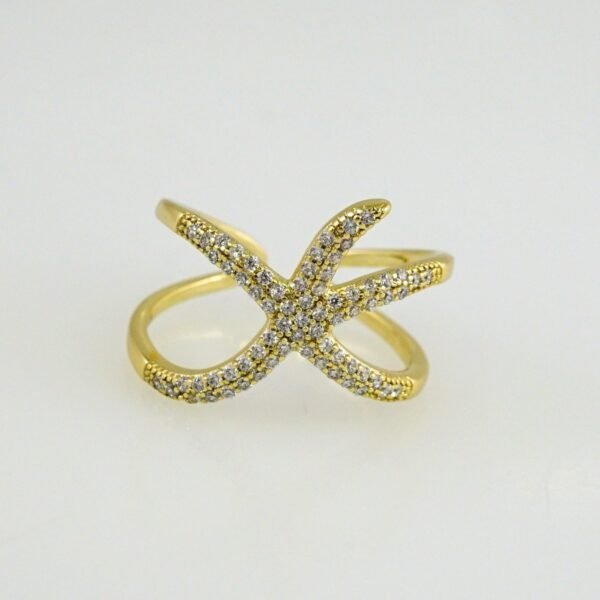 Women Ring/ Anillos Damas/  14K Real Color/  Zircon Stone// R470