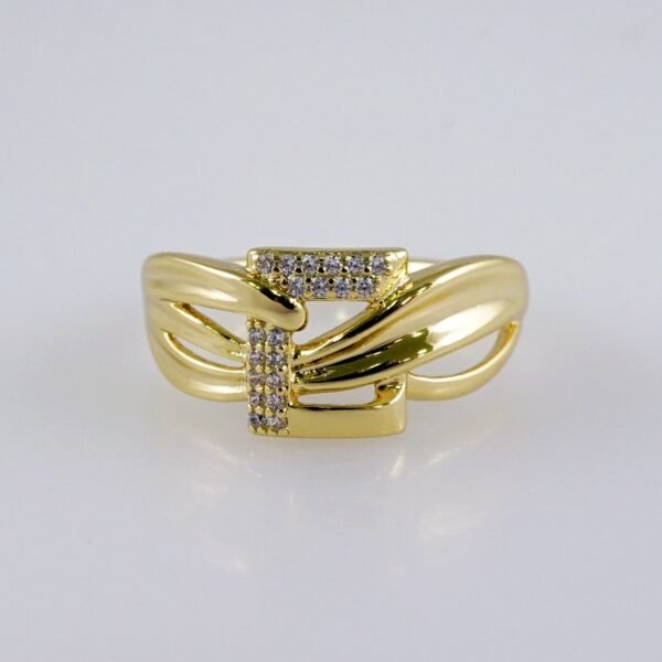 Women Ring/ Anillos Damas/  14K Real Color/  Zircon Stone// R484