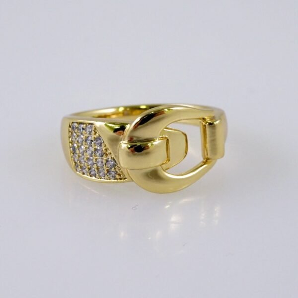 Woman Ring/ Anillos Damas/  14K Real Color/  Zircon Stone// R500