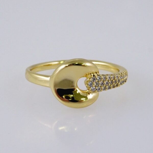 Woman Ring/ Anillos Damas/  14K Real Color/  Zircon Stone// R502