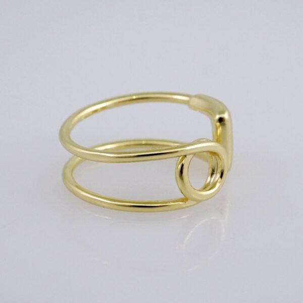 Woman Ring/ Anillos Damas/  14K Real Color/  Zircon Stone/ Ajustables// R511 - Image 2
