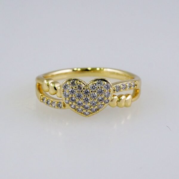 Woman Ring/ Anillos Damas/  14K Real Color/  Zircon Stone// R523