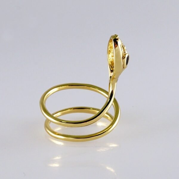 Women Ring/ Anillos Damas/ 14K Real Color/ Zircon Stone// R602 - Image 2