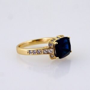 Women Ring/ Anillos Damas/ 14K Real Color/ Zircon Stone// R616